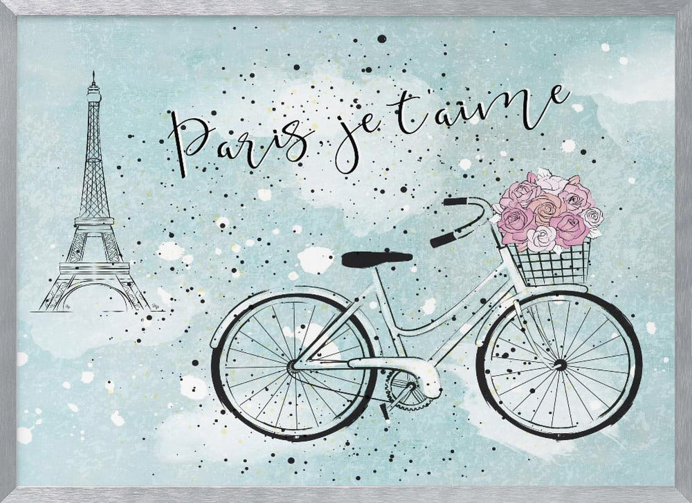 Paris Jetaime - Poster / Art Print