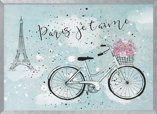 Paris Jetaime - Poster / Art Print
