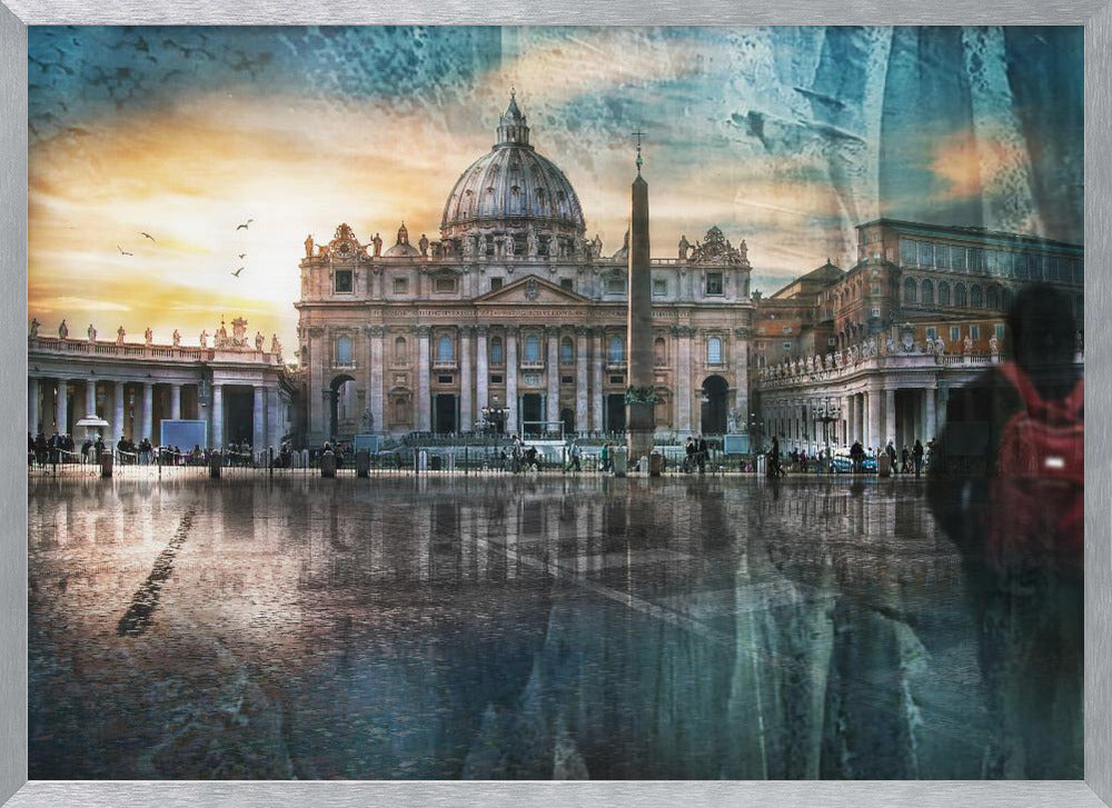 St. Peter's Square - Poster / Art Print