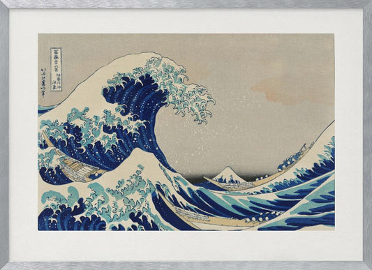 The wave - Kanazawa Oki Nami Ura - Poster / Art Print