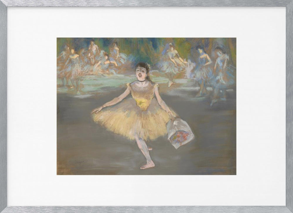 Dancer With a Bouquet - Poster / Art Print