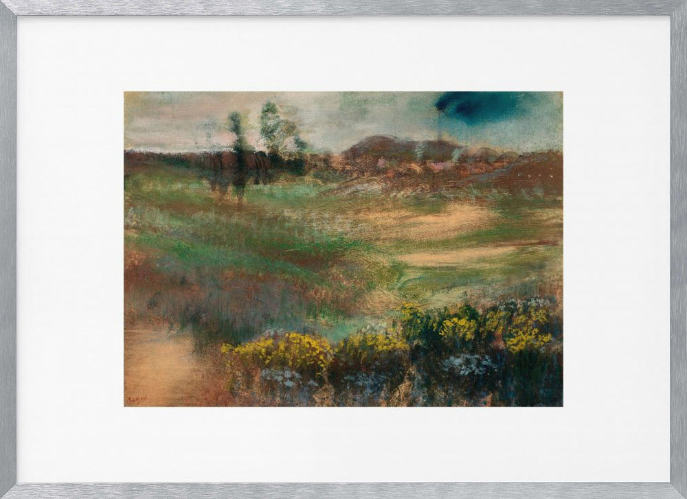 Landscape With Smokestacks No.2 - Poster / Art Print
