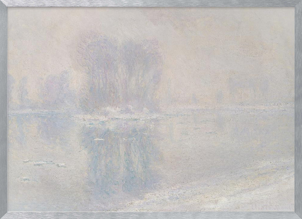 Ice Floes (1893) By Claude Monet - Poster / Art Print