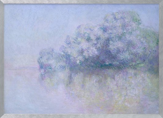 Île Aux Orties Near Vernon (1897) By Claude Monet - Poster / Art Print