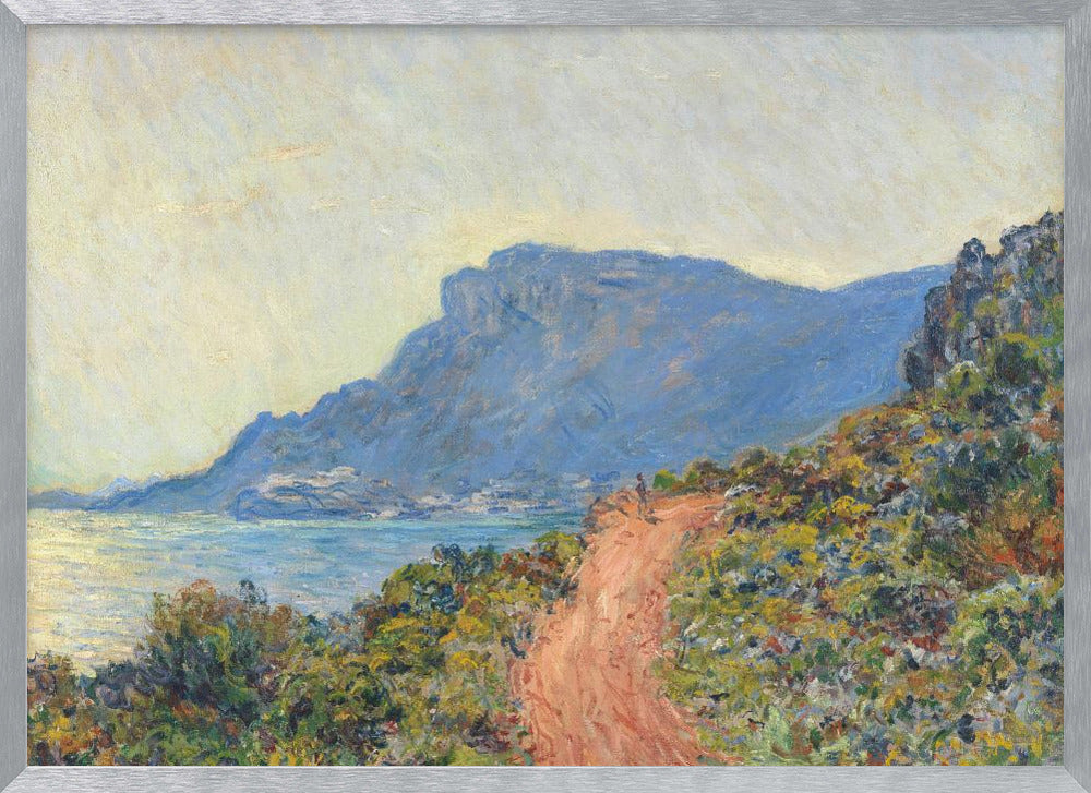 La Corniche Near Monaco (1884) By Claude Monet - Poster / Art Print
