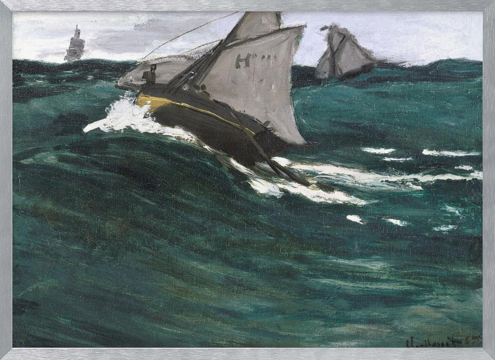 The Green Wave (1866–1867) - Poster / Art Print
