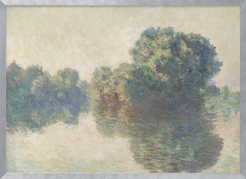 The Seine At Giverny (1897) - Poster / Art Print