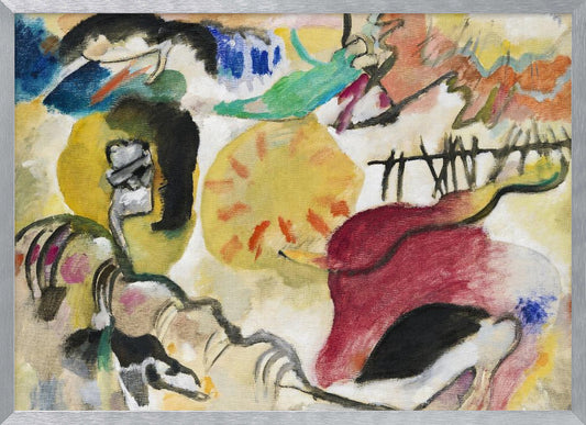 Improvisation 27 (garden of Love II) (1912) - Poster / Art Print