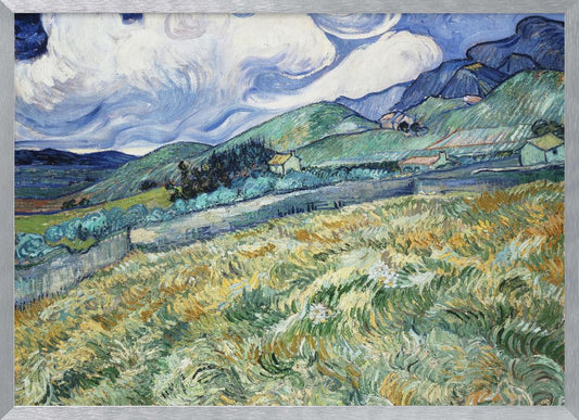 Landscape From Saint Rémy (1889) - Poster / Art Print
