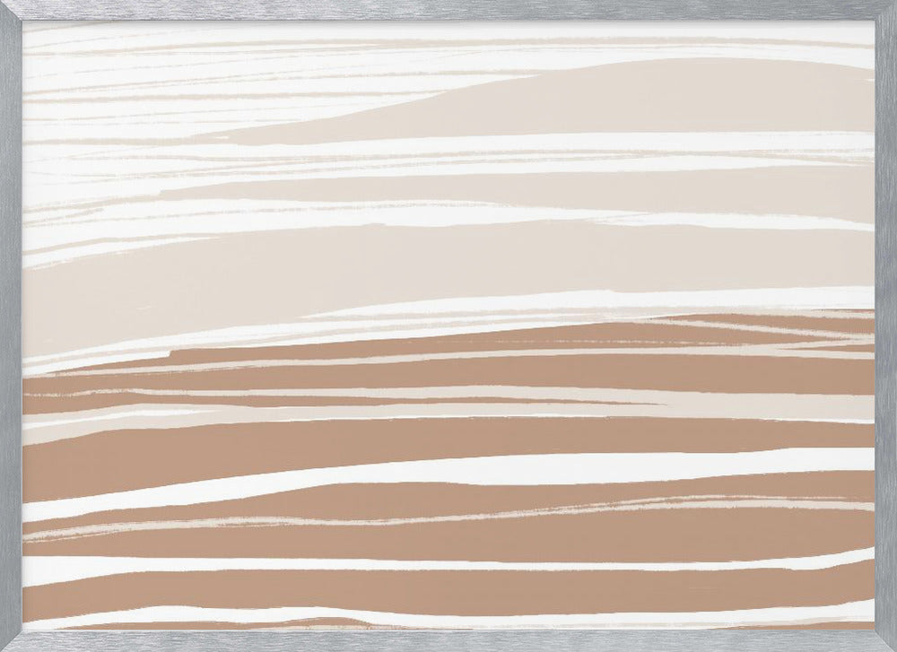 Serene Clay Bands - Poster / Art Print