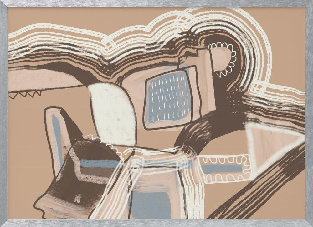 Road to Life Abstract - Poster / Art Print