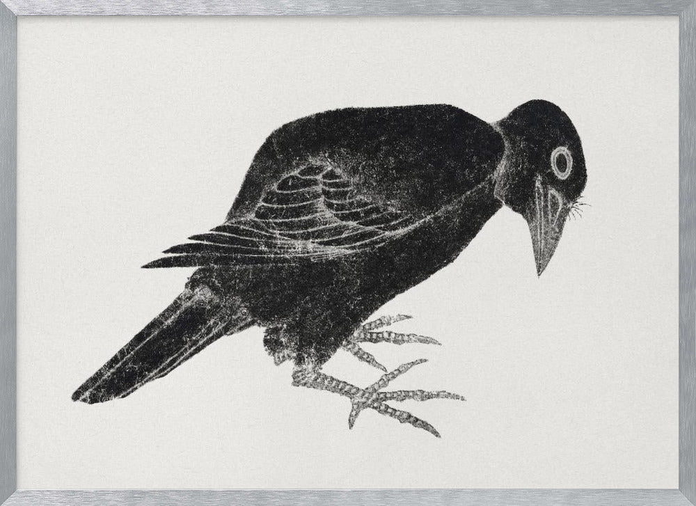 Bird, From Album of Sketches (1814) Vintage Japanese Woodblock Prints - Poster / Art Print