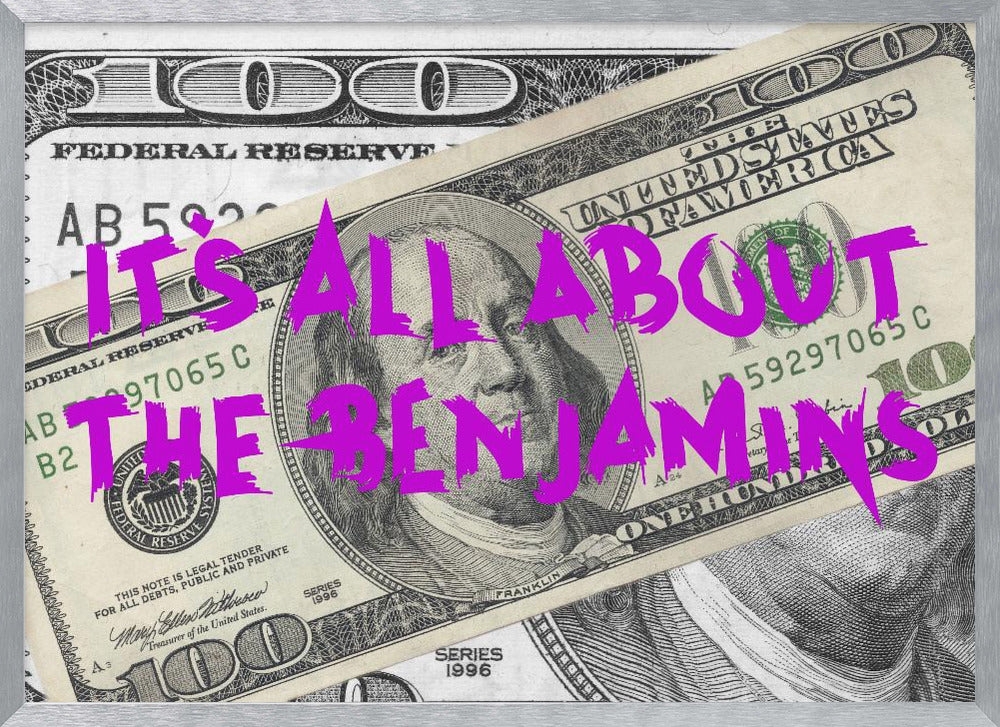 100 Dollars - Poster / Art Print
