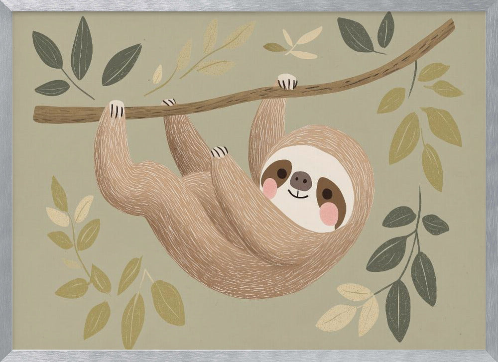Cuteslothjpg - Poster / Art Print