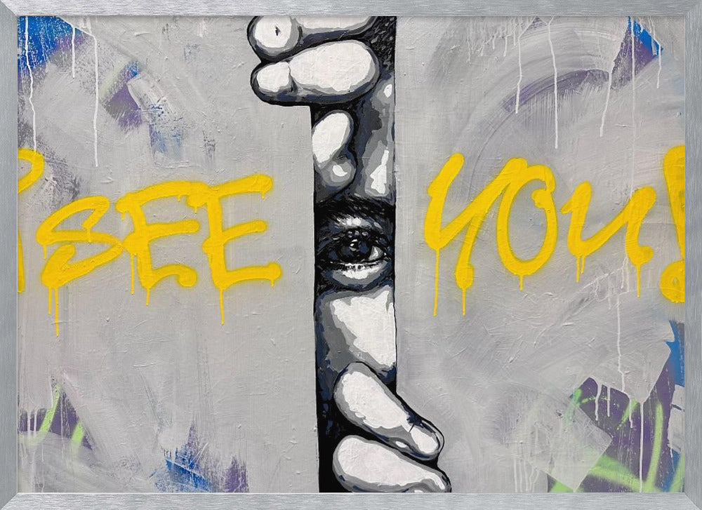 I see you - Hidden Gaze - Poster / Art Print