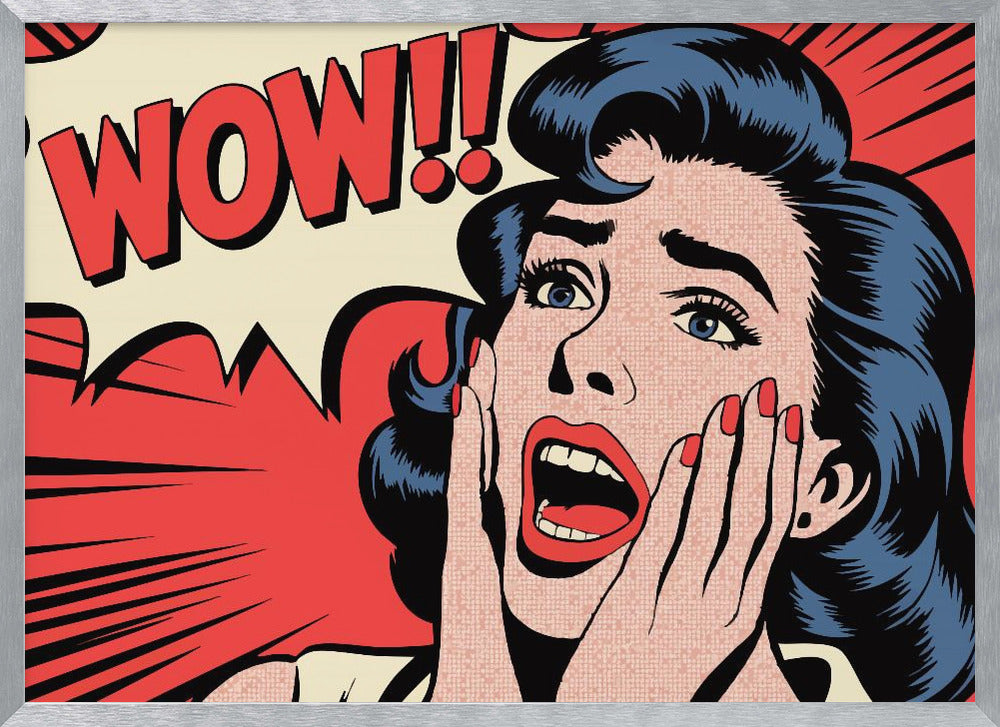 Wow - Poster / Art Print