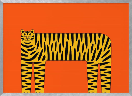 The Abstract Tiger - Poster / Art Print