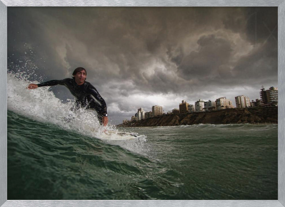 Apocalyptic Surfer - Poster / Art Print