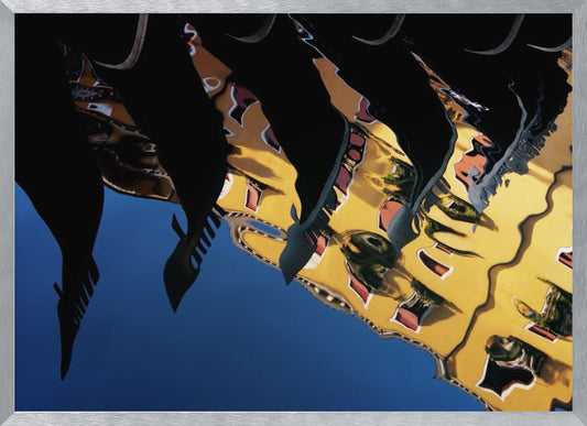 Venice - Gondole - Reflex - Poster / Art Print