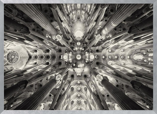 Artificial forest - Sagrada Familia - Poster / Art Print