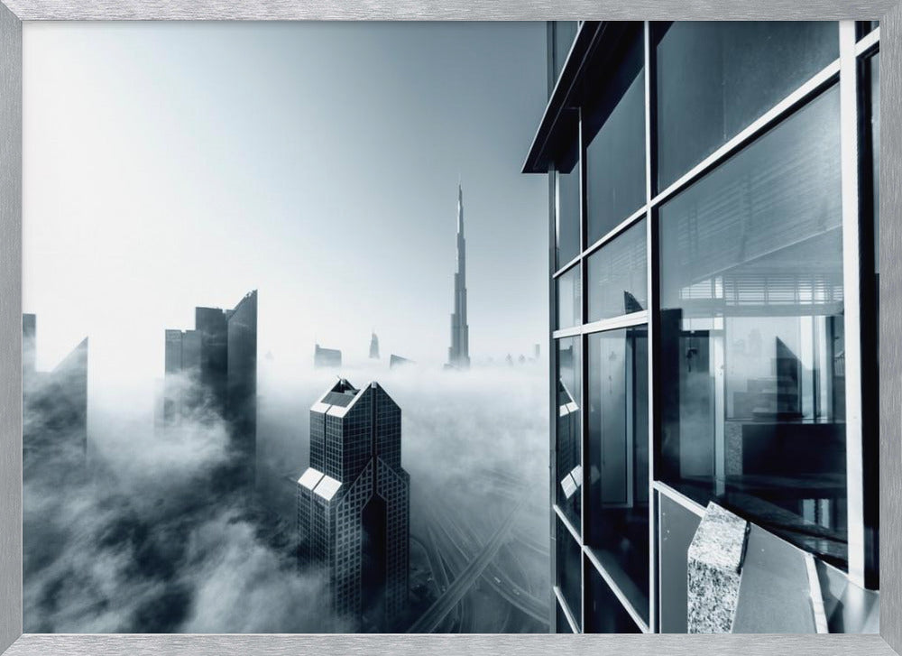 Foggy City - Poster / Art Print