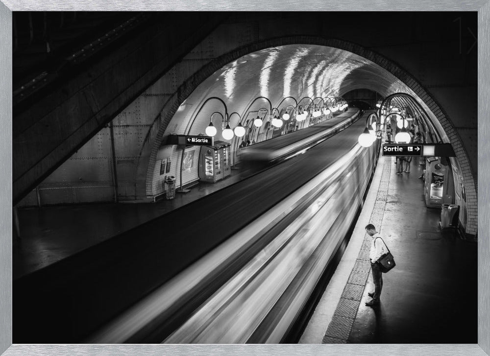 Paris Metro - Poster / Art Print
