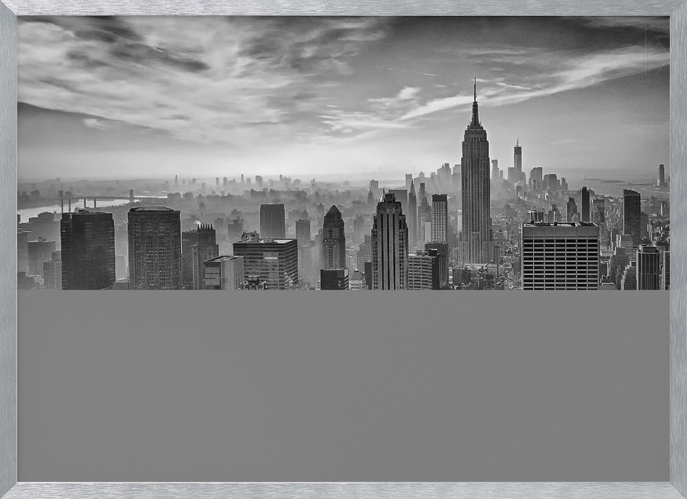 Hazy Gotham - Poster / Art Print