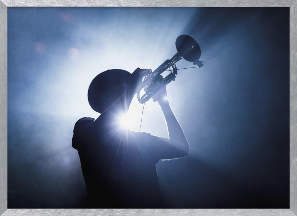 Trumpet Player - Poster / Art Print