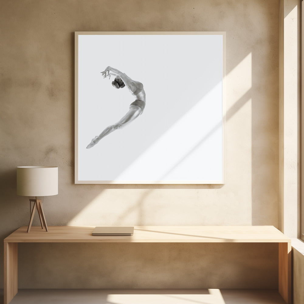 Flight - Gymnastics Series - Poster / Art Print