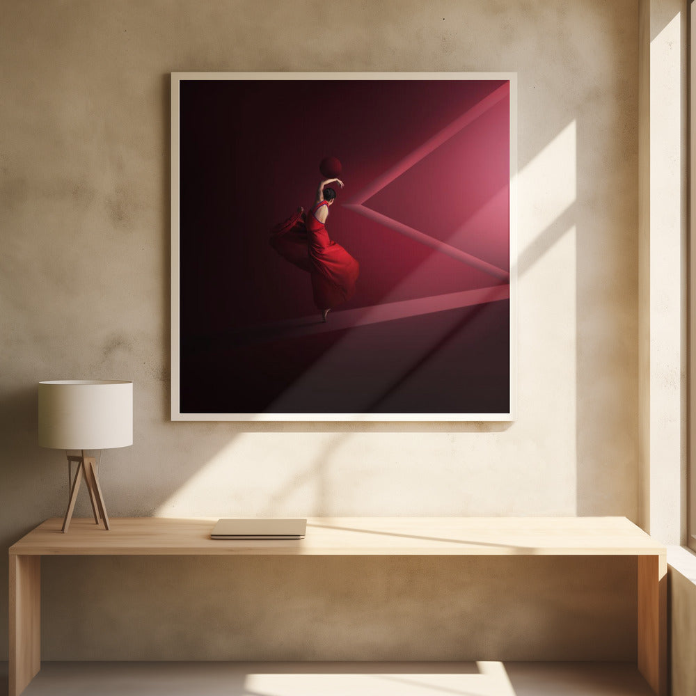 Dance Into The Light - Poster / Art Print