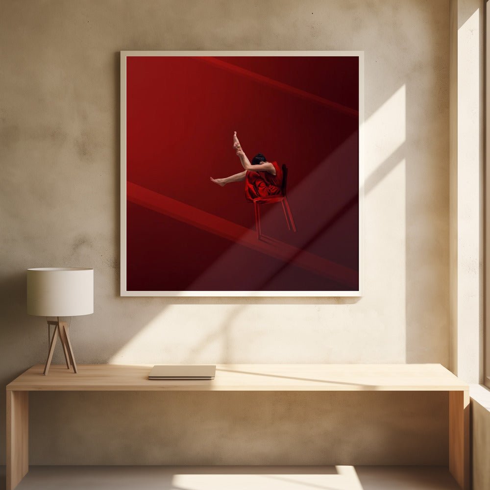 Red Chair - Poster / Art Print