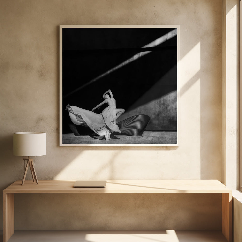 Dancing with the light - Poster / Art Print