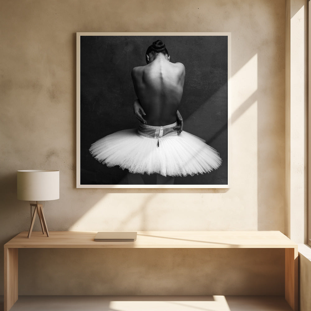 ballerina's back 2 - Poster / Art Print