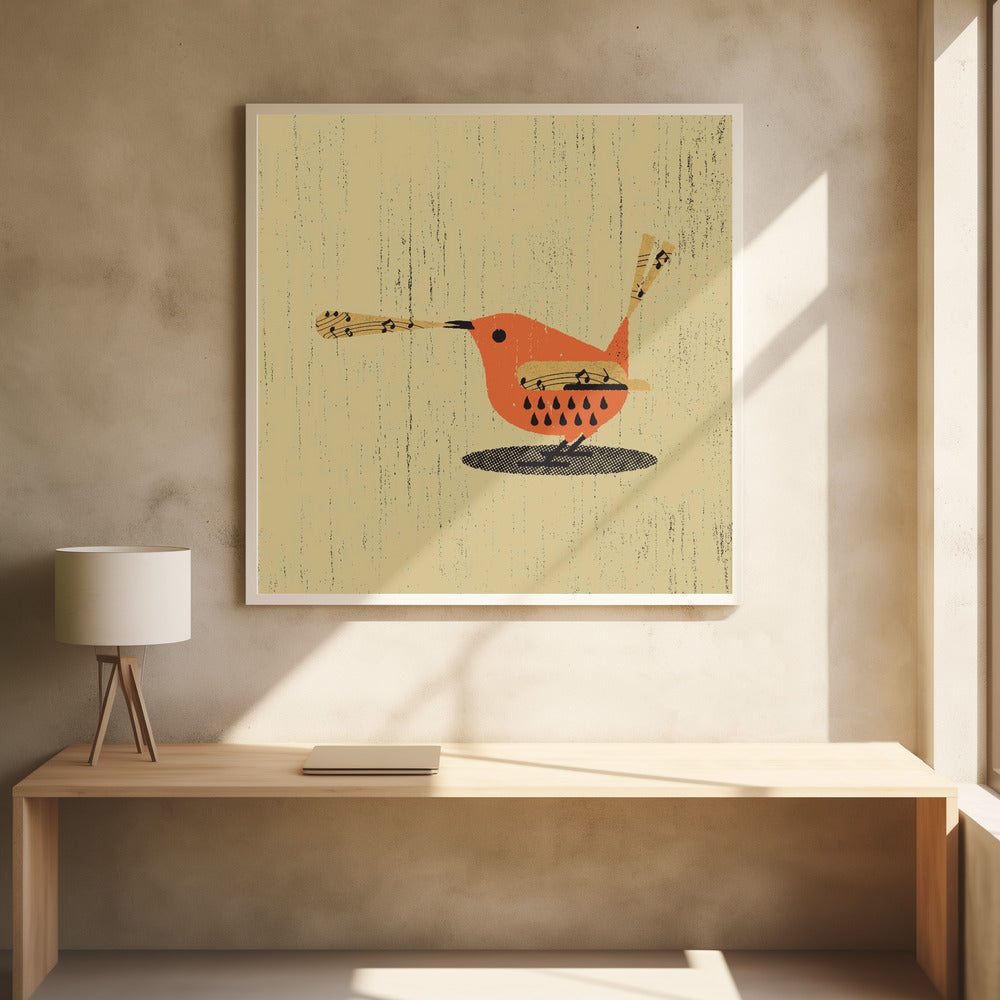 Singing Bird - Poster / Art Print