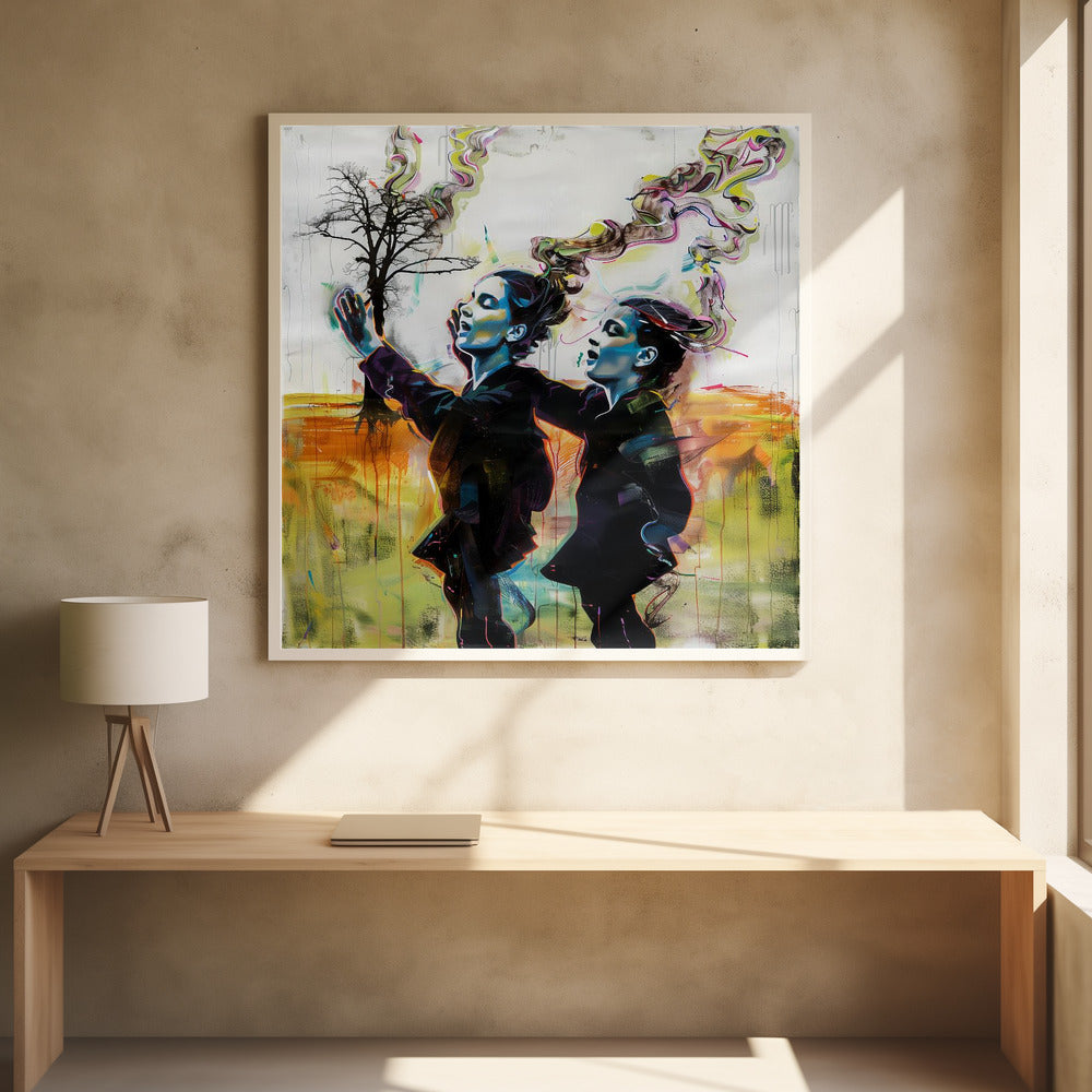 The Psychedelic Dance - Poster / Art Print