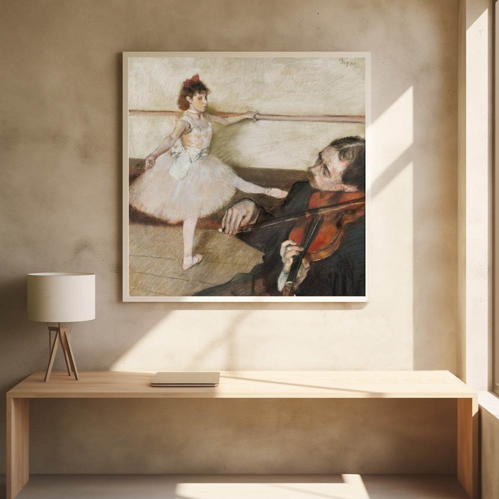 The Dance Lesson - Poster / Art Print
