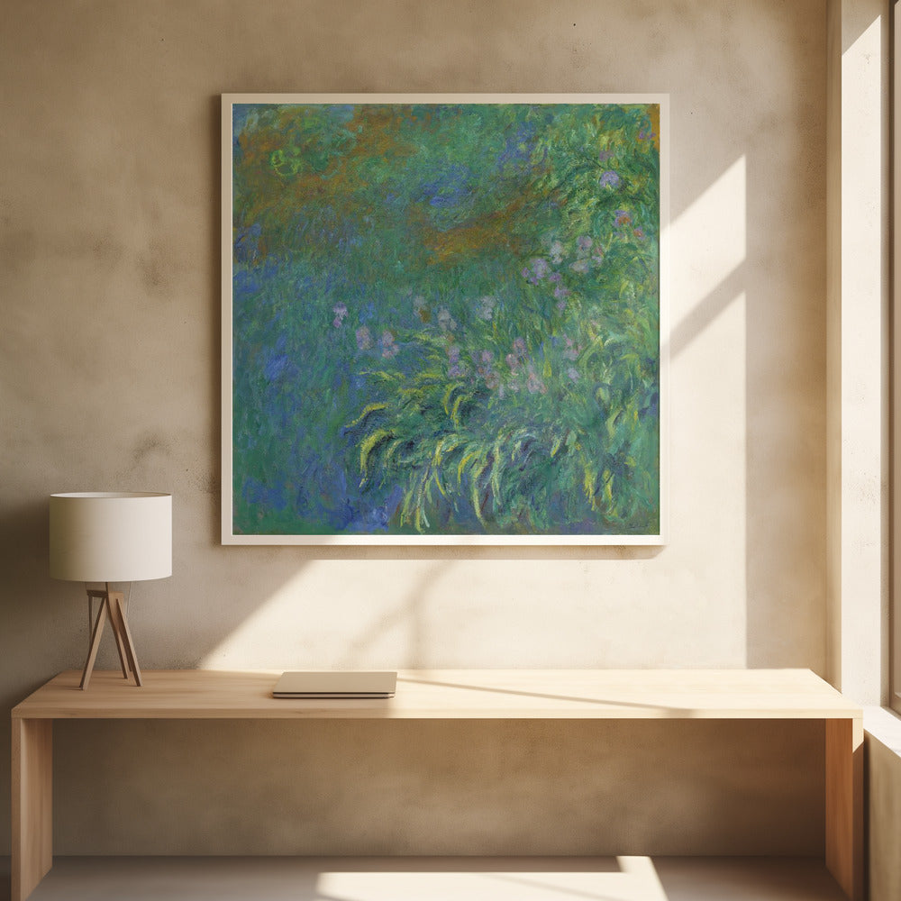 Irises By Claude Monet - Poster / Art Print