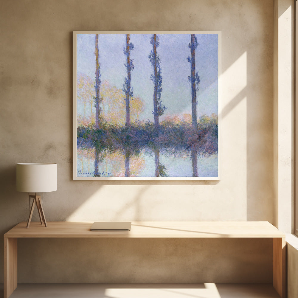 The Four Trees (1891) - Poster / Art Print