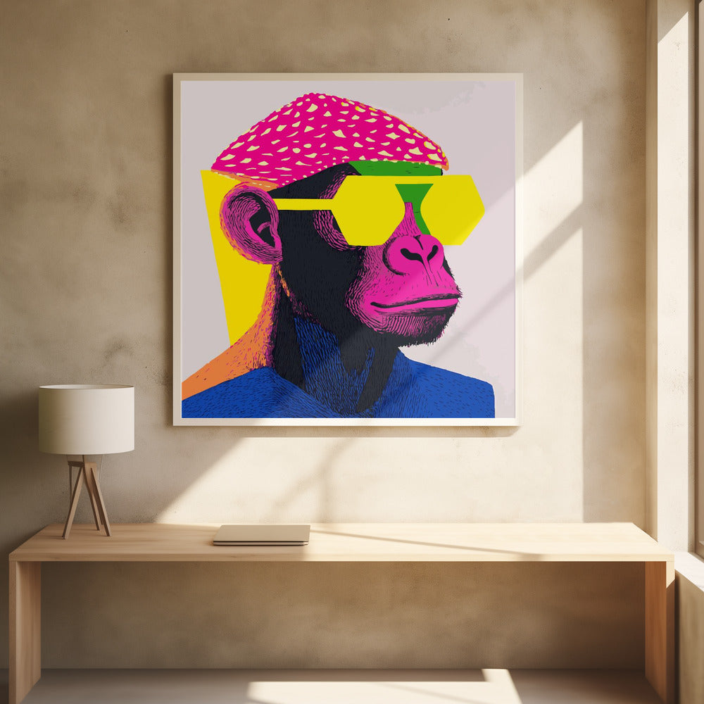 Cool Monkey - Poster / Art Print
