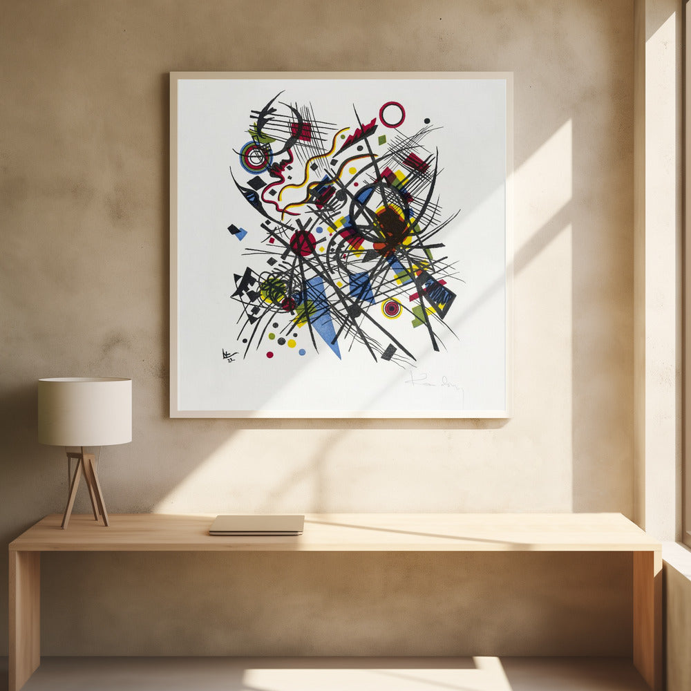 Lithographie Fur Die Vierte Bauhausmappe (1922) - Poster / Art Print