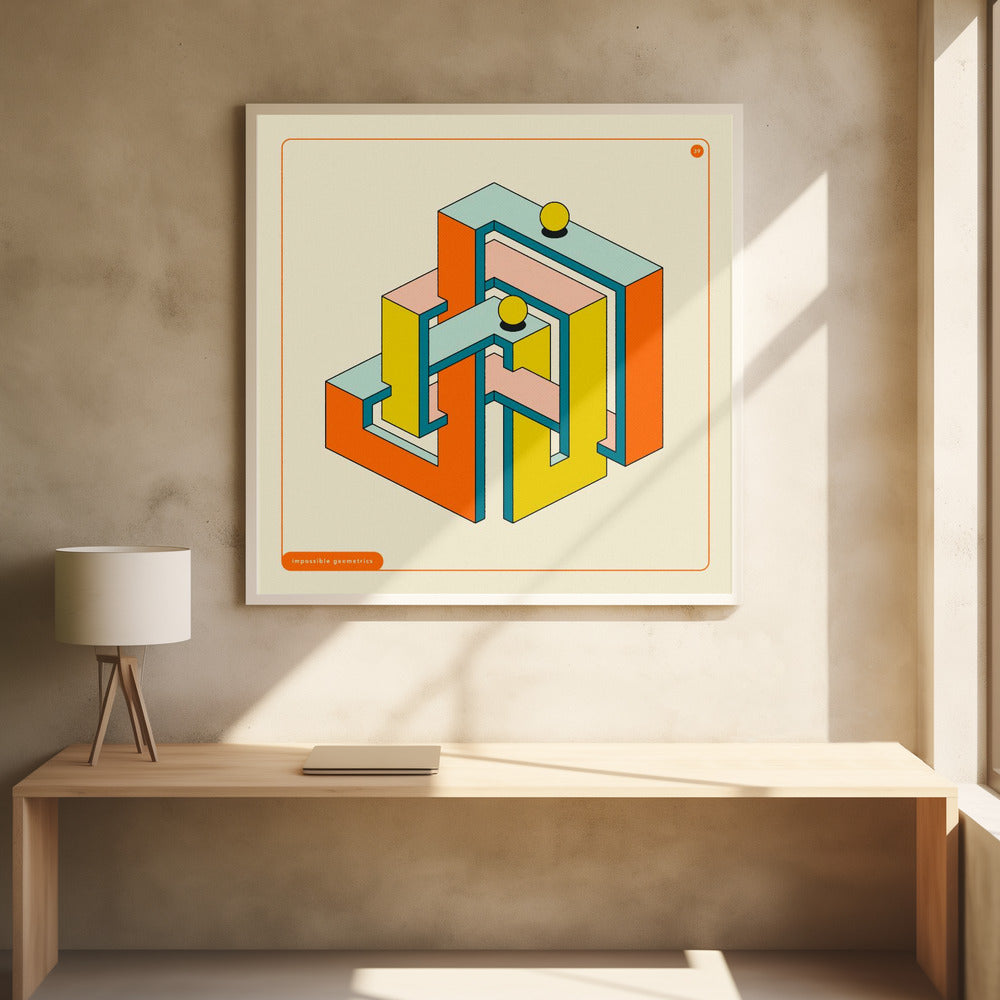 Impossible Geometrics 39 - Poster / Art Print