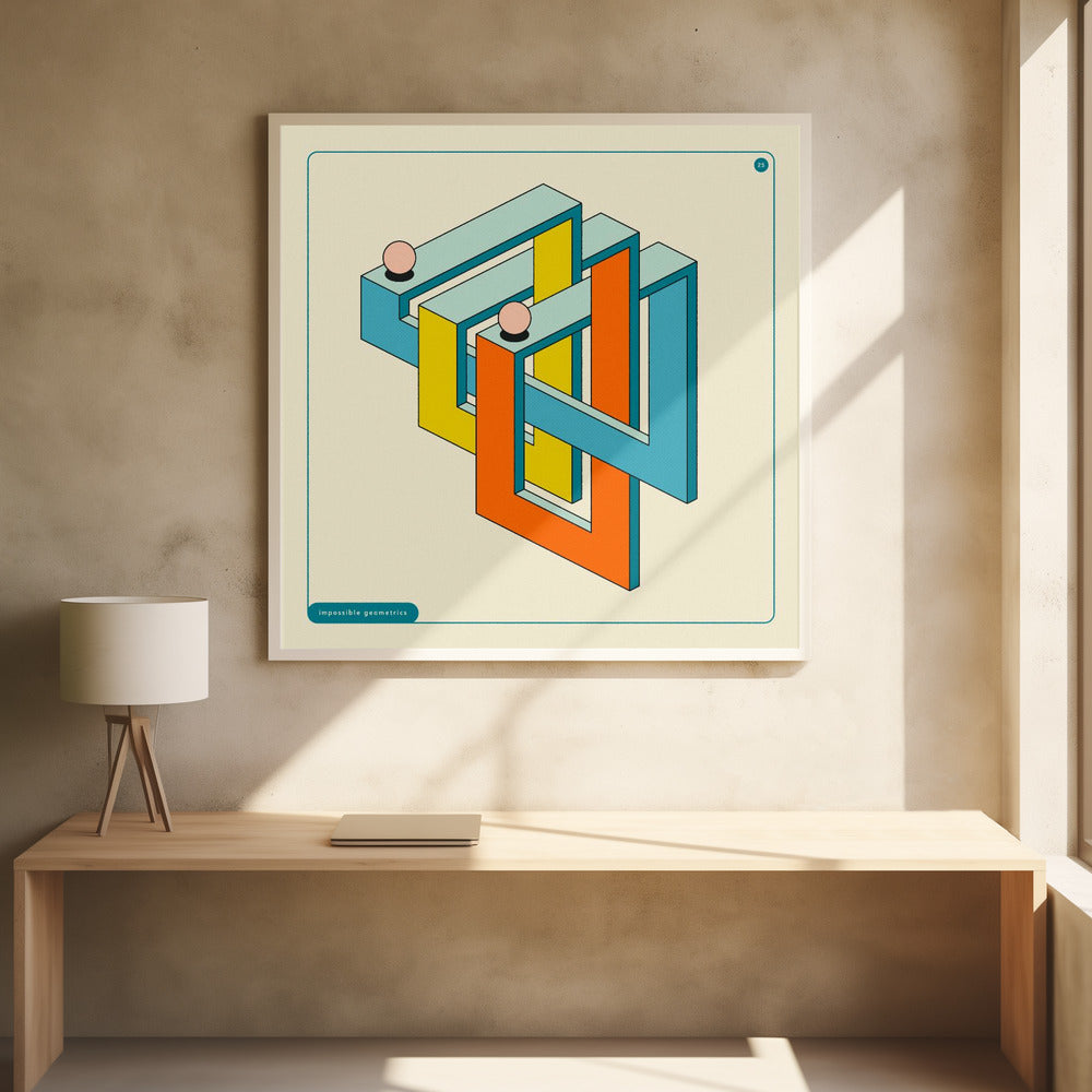 Impossible Geometrics 25 - Poster / Art Print