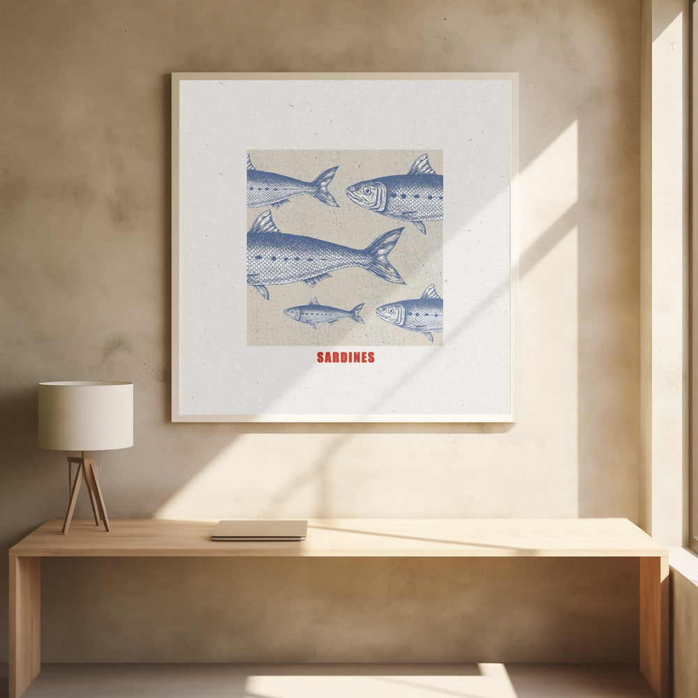 Sardines - Poster / Art Print
