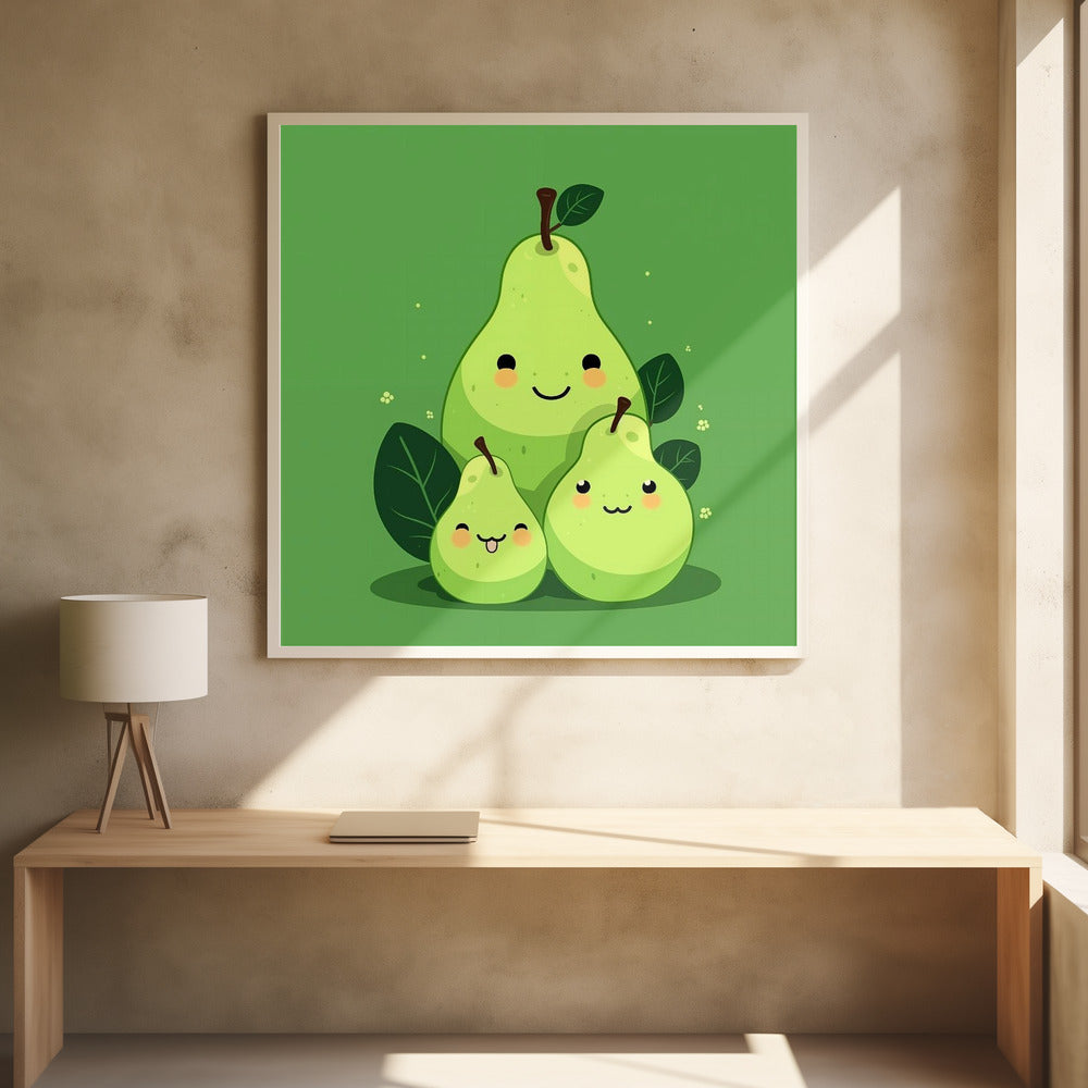 Pear Mom - Poster / Art Print