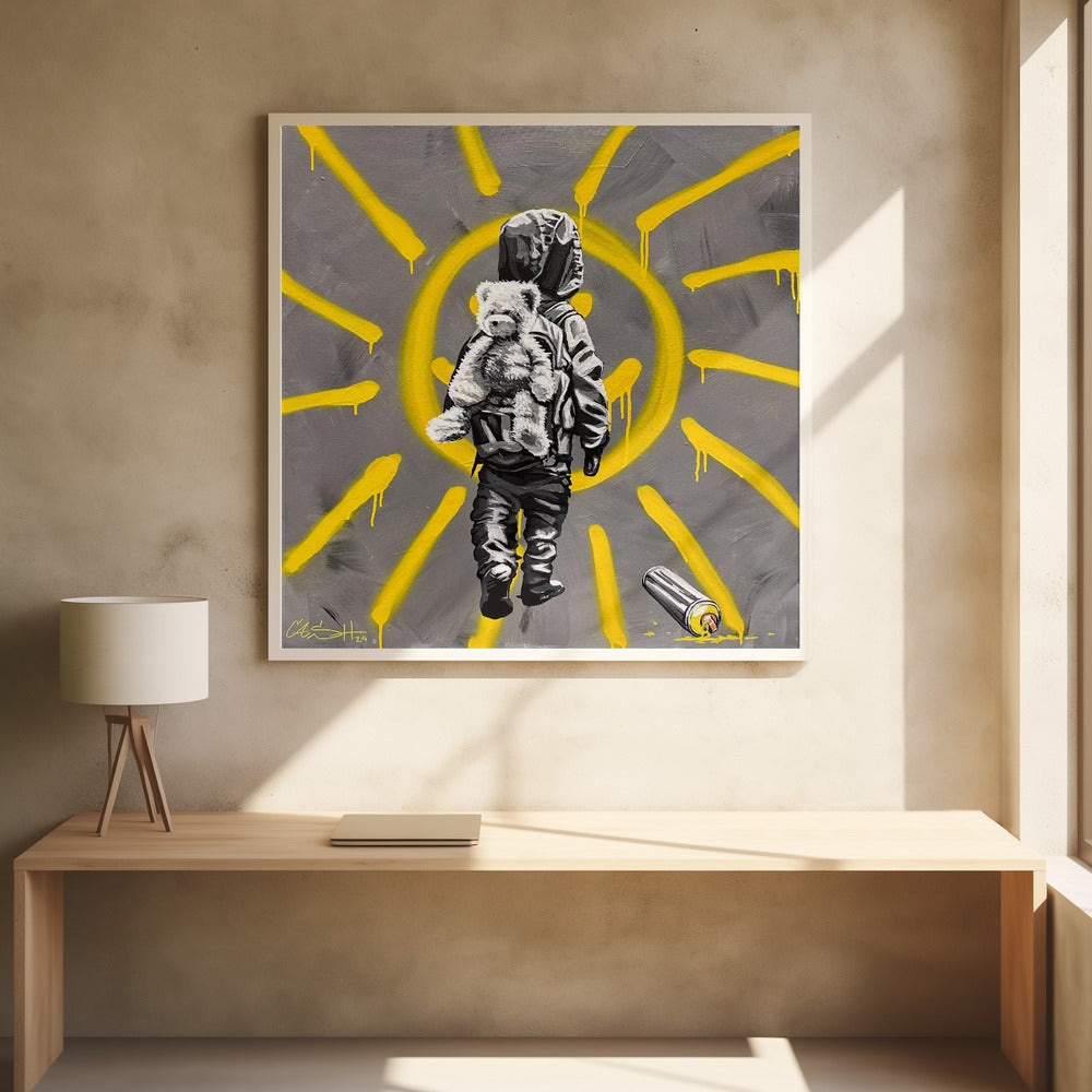 To a brighter future - Poster / Art Print