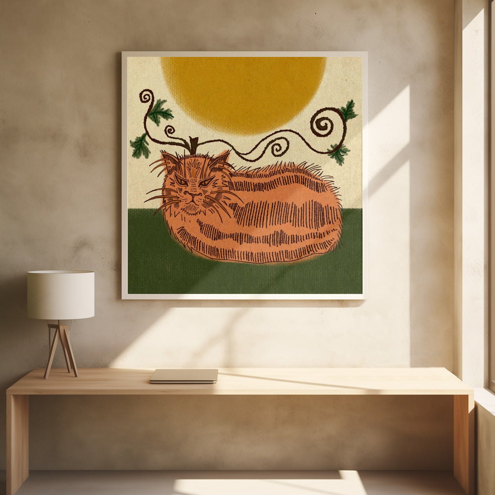 The grumpy cat - Poster / Art Print