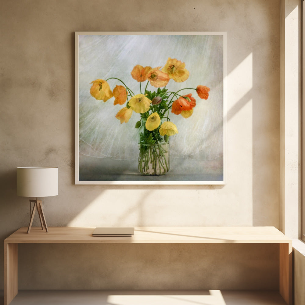 In the window - Poster / Art Print