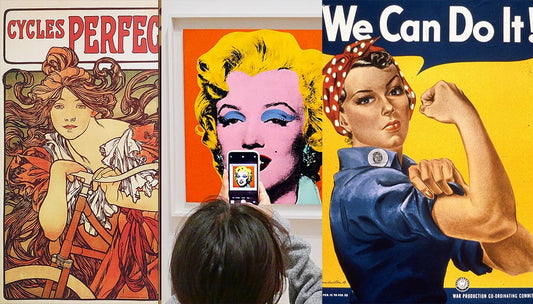 Historiska posters - reklamkonst