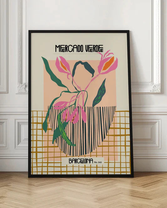 Barcelona art prints och posters