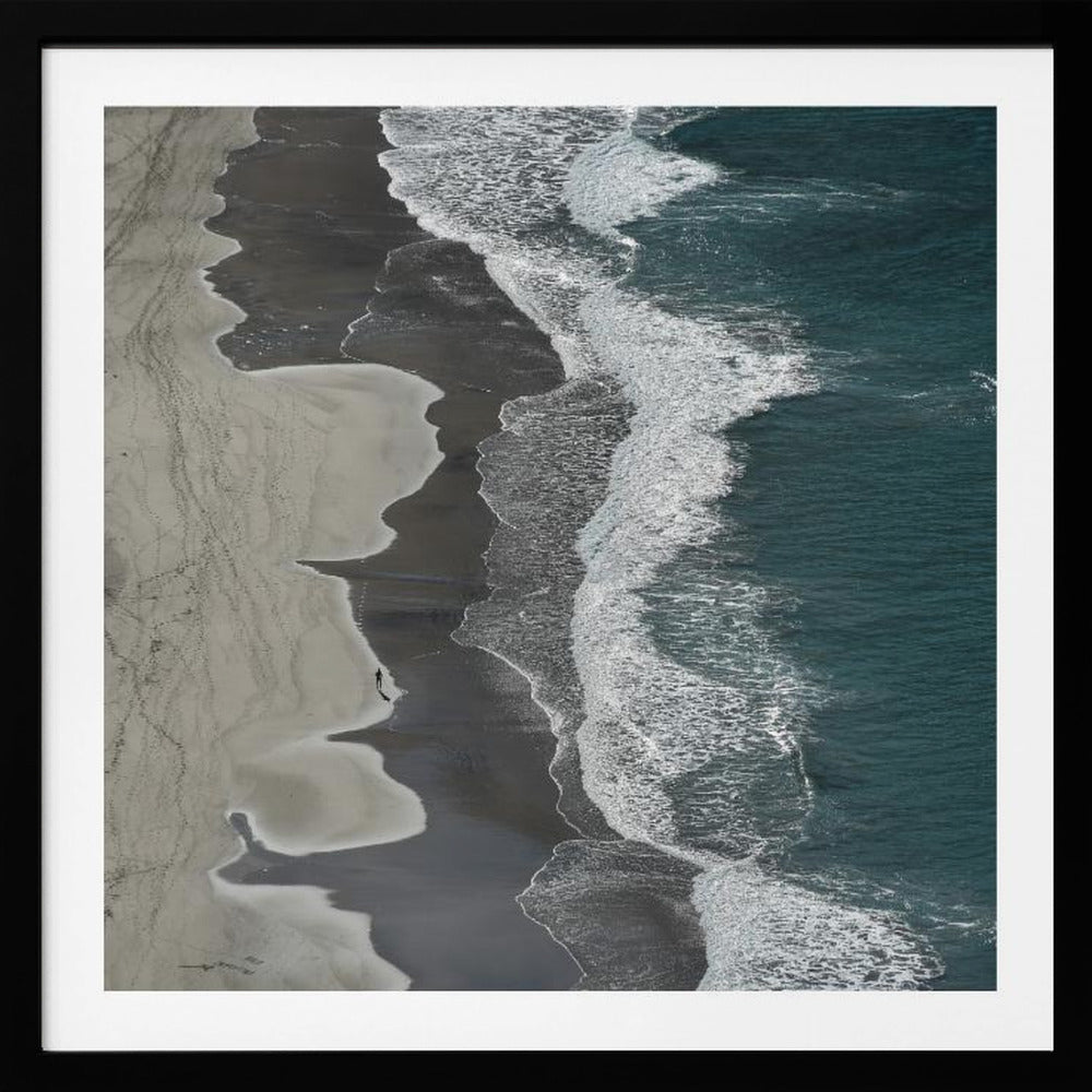 Running waves - Poster / Art Print